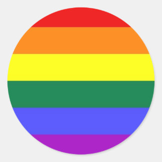 Pegatinas de la bandera arcoiris