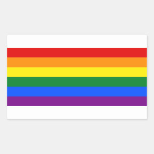 Pegatinas de la bandera arcoiris