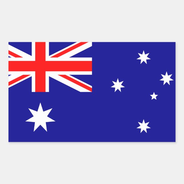 Pegatinas de la bandera de Australia (Anverso)