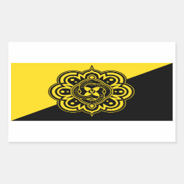 Pegatinas de la bandera de carácter voluntario