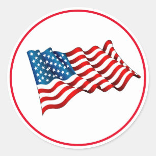 PEGATINAS de la bandera de Estados Unidos