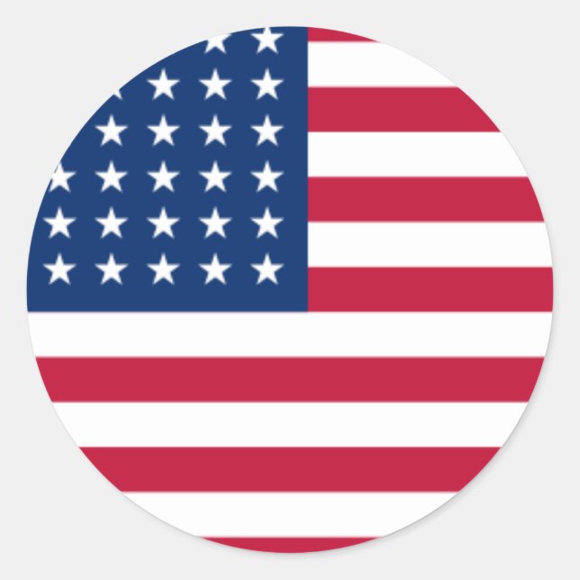 PEGATINAS de la bandera de Estados Unidos (Anverso)