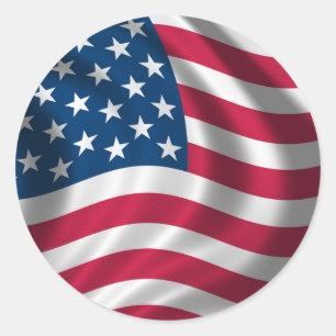 PEGATINAS de la bandera de Estados Unidos