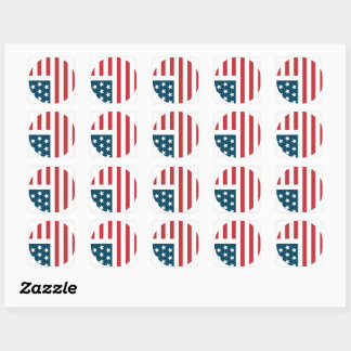PEGATINAS de la bandera de Estados Unidos