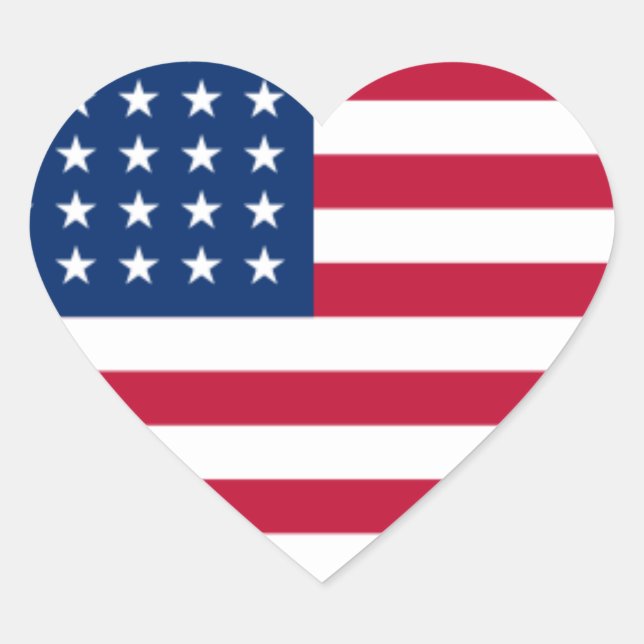 PEGATINAS de la bandera de Estados Unidos (Anverso)