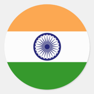 Pegatinas de la bandera de la India