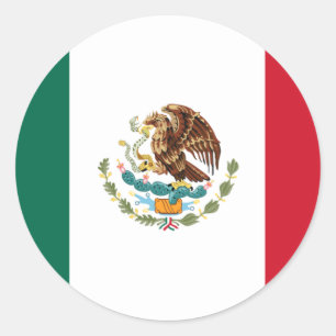 Pegatinas de la bandera de México