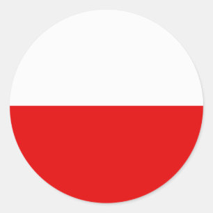 Pegatinas de la bandera de Polonia