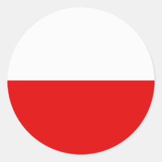 Pegatinas de la bandera de Polonia