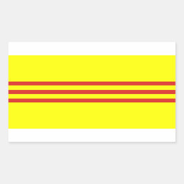 Pegatinas de la bandera de Vietnam del Sur*