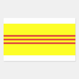 Pegatinas de la bandera de Vietnam del Sur*