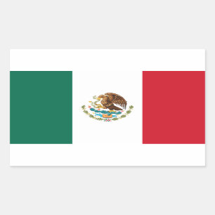 Pegatinas de la bandera mexicana