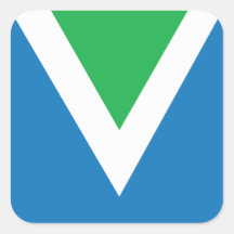 Pegatinas de la bandera vegana (conjunto de 6)