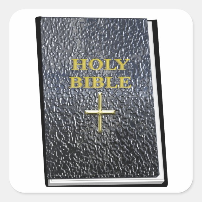 Pegatinas de la Biblia Santa (Anverso)