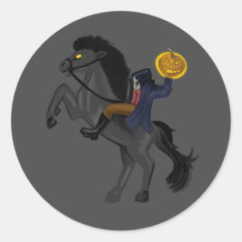 Pegatinas de la bolsa de halloween sin cabeza