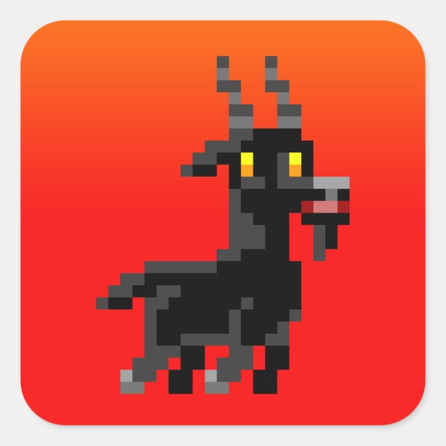 Pegatinas de la cabra (Anverso)