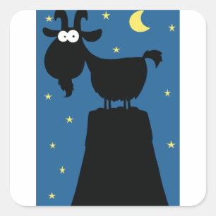 Pegatinas de la cabra de Longhorn