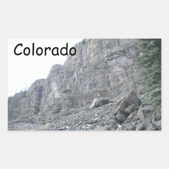 Pegatinas de la caída de las rocas (Anverso)