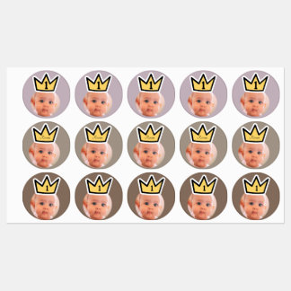 PEGATINAS de la cara de los foto PERSONALIZADOS ca