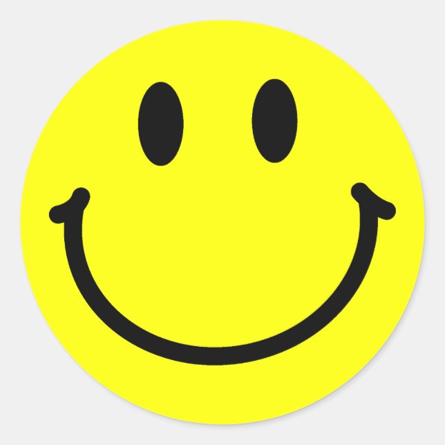 Pegatinas de la cara feliz (Anverso)