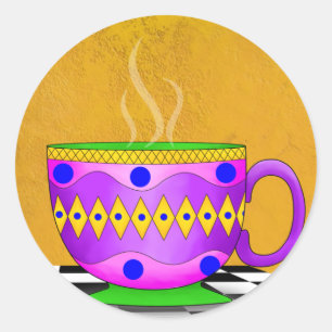 Pegatinas de la Copa Cappuccino