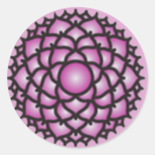 Pegatinas de la Corona Chakra