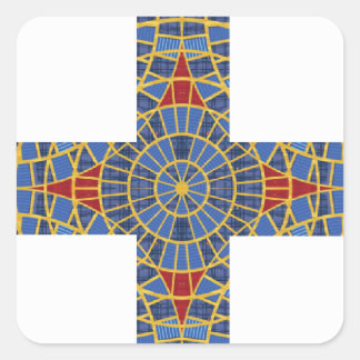 Pegatinas de la Cruz Médica de DragonCon