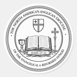 Pegatinas de la Diócesis Anglicana del Sínodo E&R