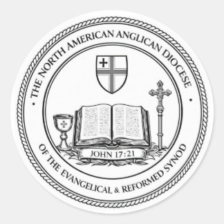 Pegatinas de la Diócesis Anglicana del Sínodo E&R