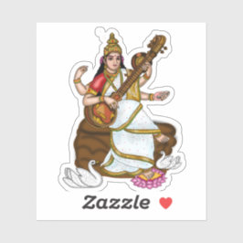 Pegatinas de la Diosa Saraswati