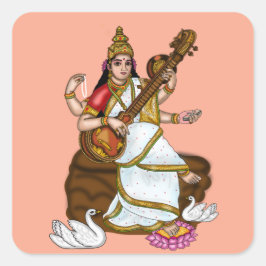 Pegatinas de la Diosa Saraswati