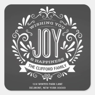 PEGATINAS DE LA DIRECCIÓN DE LA PIZARRA DE LA