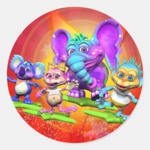 Pegatinas de la diversión con "el GiggleBellies "