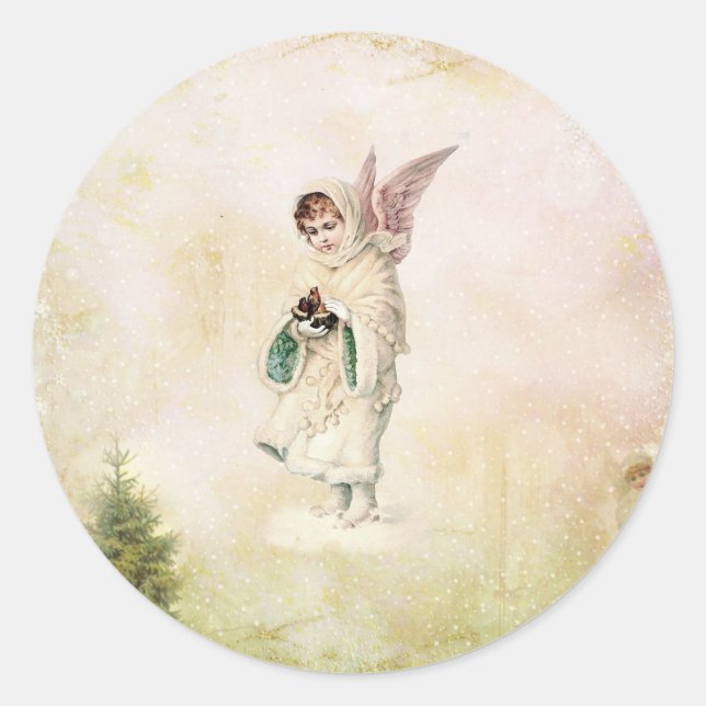 Pegatinas de la época victoriana (Anverso)