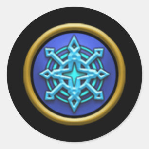 Pegatinas de la escuela del hielo Wizard101