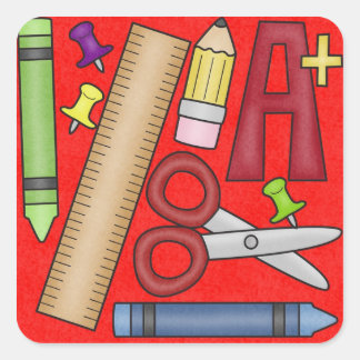 Pegatinas de la escuela infantil
