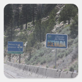Pegatinas de la estación de California-Nevada