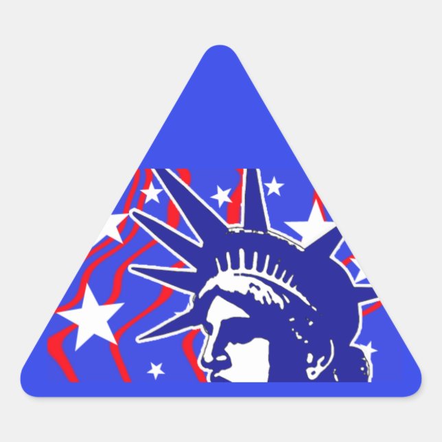 Pegatinas de la Estatua de la Libertad (Anverso)