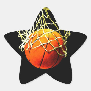 Pegatinas de la Estrella de Baloncesto
