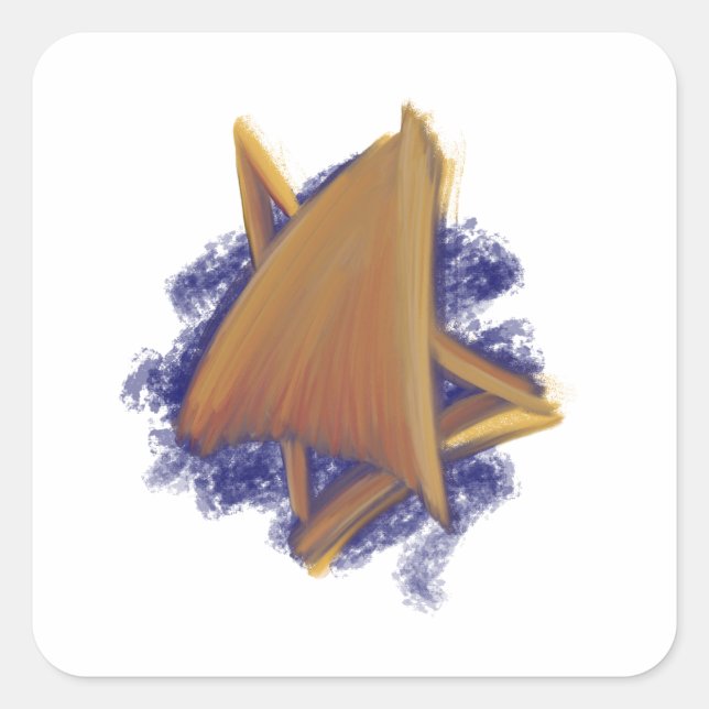 Pegatinas de la Estrella de David (Anverso)