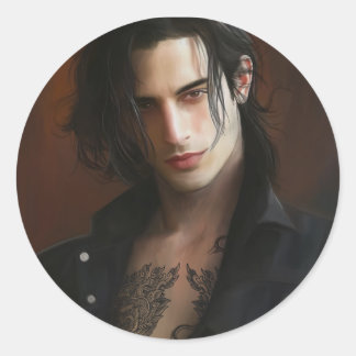 Pegatinas de la estrella de rock de vampiros