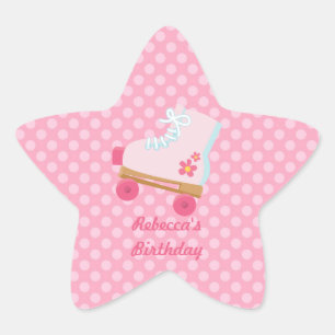 Pegatinas de la estrella del cumpleaños de