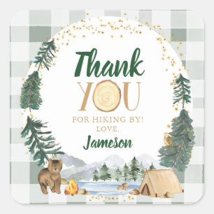 Pegatinas de la Fiesta de Aniversario de un Camper