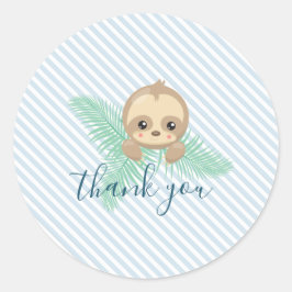 Pegatinas de la fiesta de cumpleaños de Cute Baby 