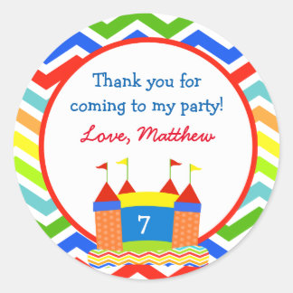 Pegatinas de la Fiesta de Cumpleaños de la Casa Bo