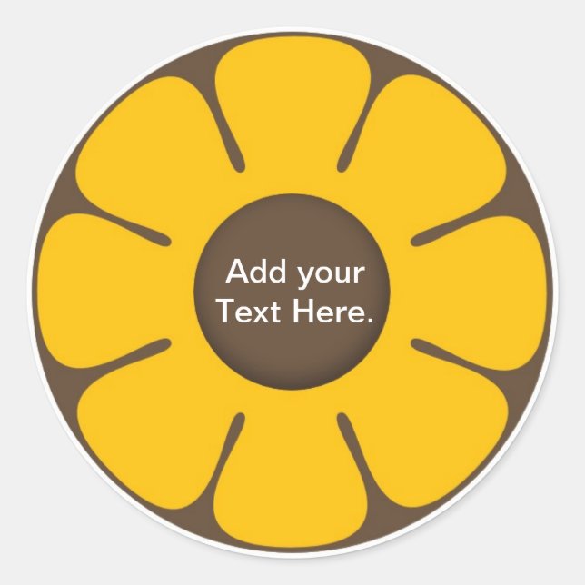 Pegatinas de la fiesta de cumpleaños del retro (Anverso)