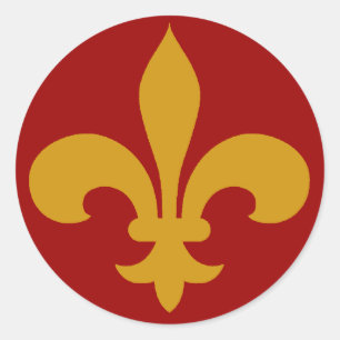 Pegatinas de la Fleur de Lis