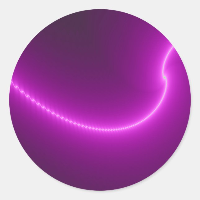 Pegatinas de la Fractal Eléctrica Shock (Anverso)