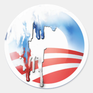 Pegatinas de la fusión de Obama