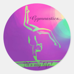 Pegatinas de la gimnasia